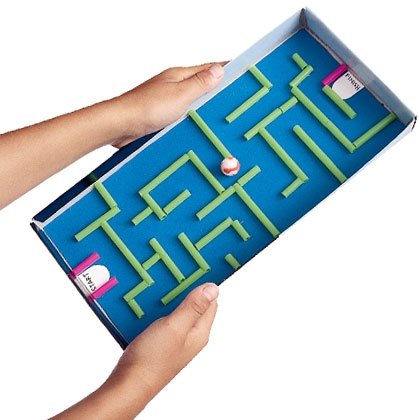 golyópálya házilag